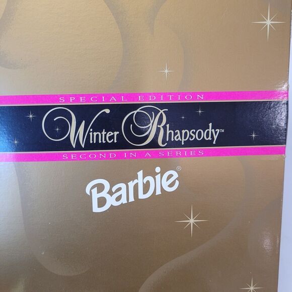 Barbie Avon Winter Rhapsody Special Edition 16353 Mattel 1996 NRFB Bonde Pink - Picture 16 of 16